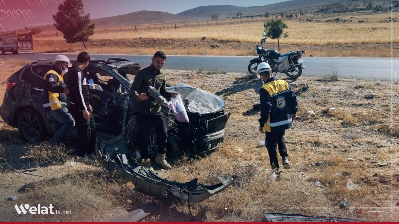 6 kes bûne qurbaniyên bûyereke çûnûhatinê li ser rêya Şam – Der´a