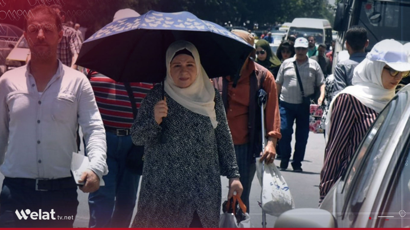 ارتفاع في درجات الحرارة بسوريا.. وتحذيرات من مخاطر الحرائق وضربات الشمس
