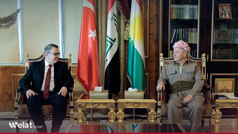 President Barzani, Turkish Ambassador Discuss Latest Regional Developments