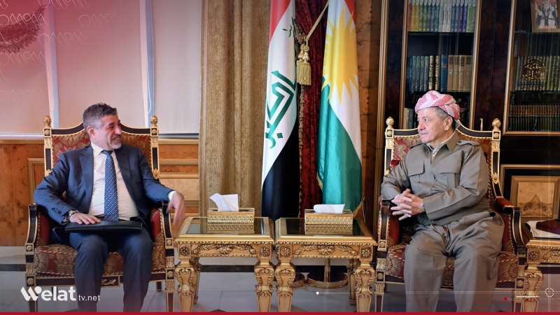 Steven Fagin rola Serok Barzanî di nêzîkirina aliyên Kurdî de bilind dinirxîne 