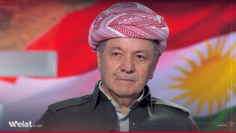 Serok Barzanî spasiya xelkê Kurdistanê li ser alîkariya Rojavayê Kurdistanê dike