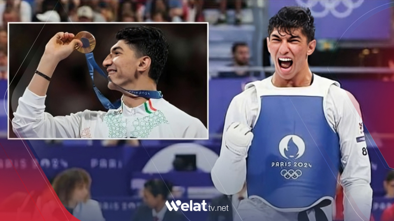 Aryen Selîmî xelata zêrîn a Olompiyadên Parîsê wergirt