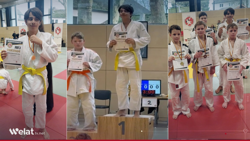 Germany.. A Kurdish Young Athlete Wins Gold in Judo Championship