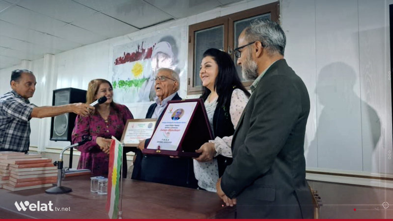 Qamishlo Honors Kurdish Researcher and Linguist Dahham Abdul Fattah with Kurdistan Writers Union Award Qamishlo Honors Kurdish Researcher and Linguist Dahham Abdul Fattah with Kurdistan Writers Union Award