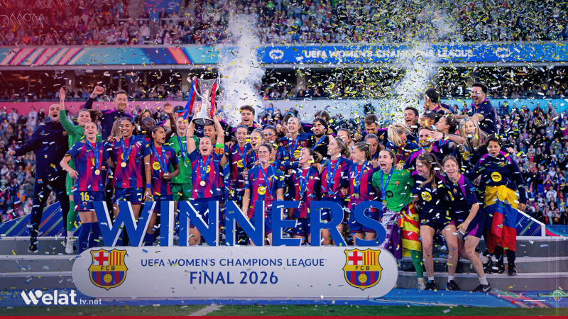 Barcelona Crowned UEFA Women’s Champions League Winners