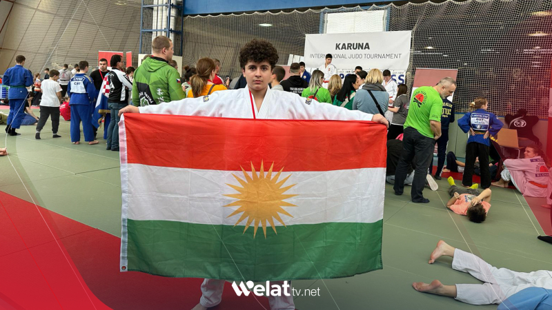 النمسا..طفل كوردي يحقق المركز الأول في بطولة (KARUNA) الدولية للجودو 