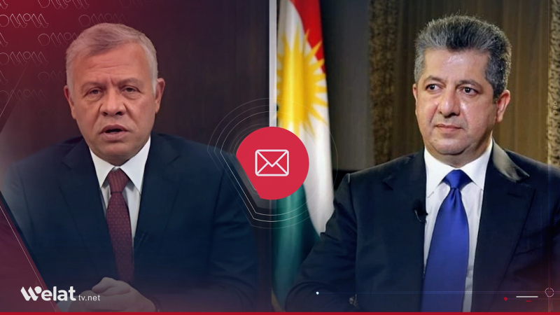 Jordan’s King Consoles Masrour Barzani Over Peshmerga Casualties