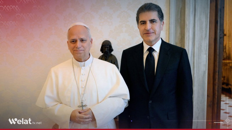 Nêçîrvan Barzanî Papa vexwend seredana Herêma Kurdistan
