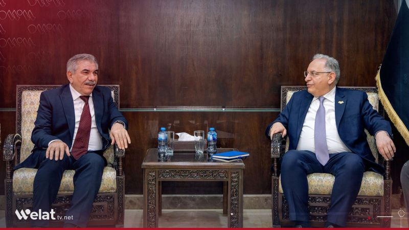 Hasaka Governor Discusses the Status of Financial Institutions in the Province with the Ministry of Finance