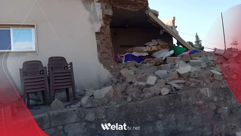 4 kes birîndar bûn.. Televîzyonek li Kobaniyê teqiya 