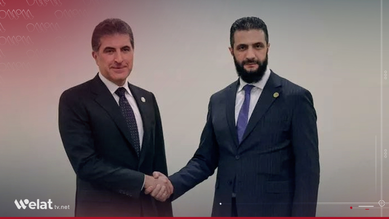 Nêçîrvan Barzanî sibe serdana Şamê dike û li gel Ehmed Şeri´ dicive