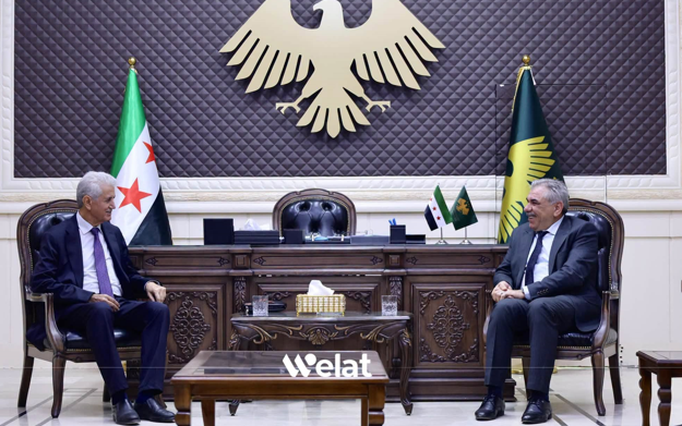 Şandeke ENKS û parêzgarê Hesekê civiyan 