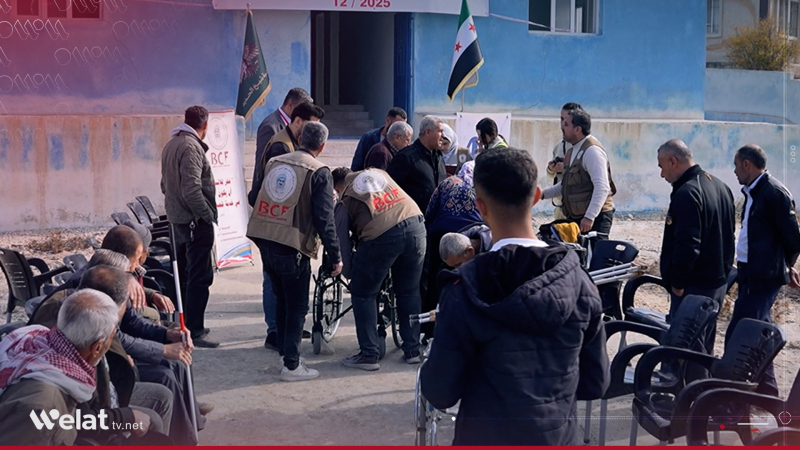 Xêrxwaziya Barzanî alîkariya 40 kesî ji xwedan pêdviyên taybet li Efrînê dike