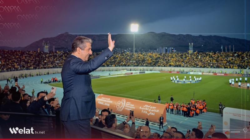 Mesrûr Barzanî pîrozbahiya tîmên Duhok û Zaxo dike: 