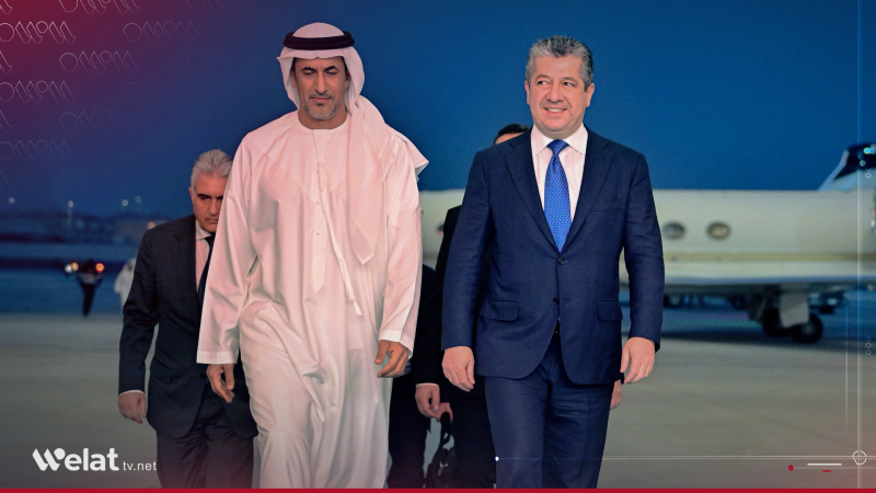 Mesrûr Barzanî gihişt Îmaratê  