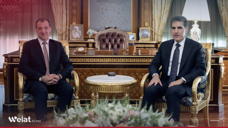 Nêçîrvan Barzanî spasiya Konuslê Fransayê dike 