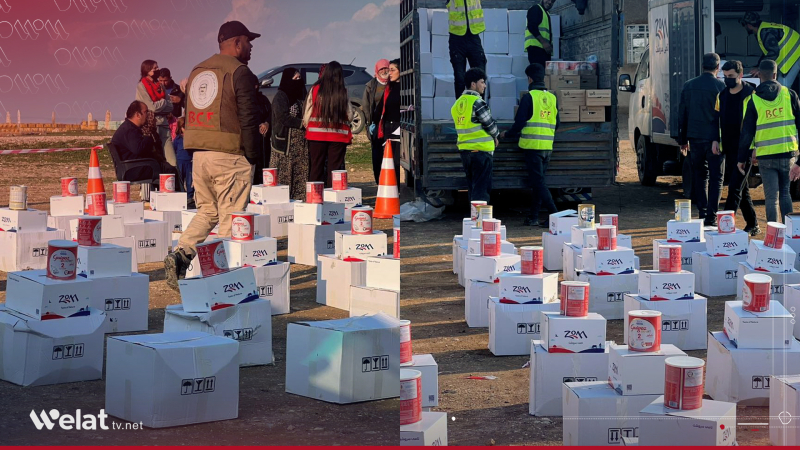 Xêrxwaziya Barzanî alîkarî li ser 415 malbatên gundên Qamişlo belav kirin