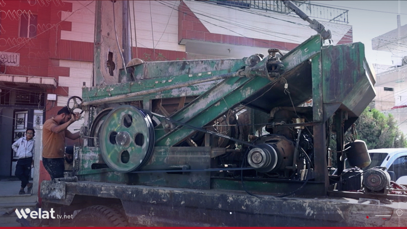 Gelek bîr hişk bûne.. Dengê kolana bîran li Qamişlo û Amûdê bilind dibe