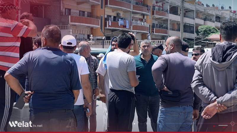 Public Transportation Drivers Hold Demonstration in Qamishlo