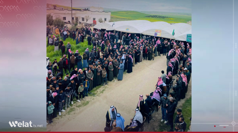 Elên Kurdî û Erebî li gundewarê Kobaniyê civyan ji bo nehiştina gotara kînê