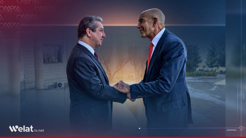 Masrour Barzani Congratulates Tom Barrack