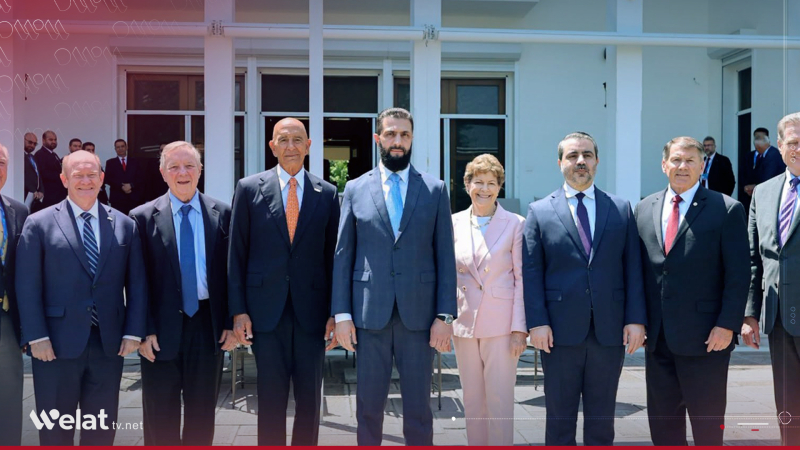 El-Şeri’ li gel şandeke Kongires û Tom Barrack li Enqereyê civiya