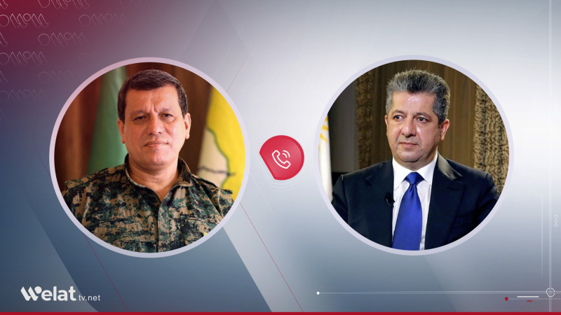 Masrour Barzani and Mazloum Abdi Discuss Latest Regional Developments and Tensions