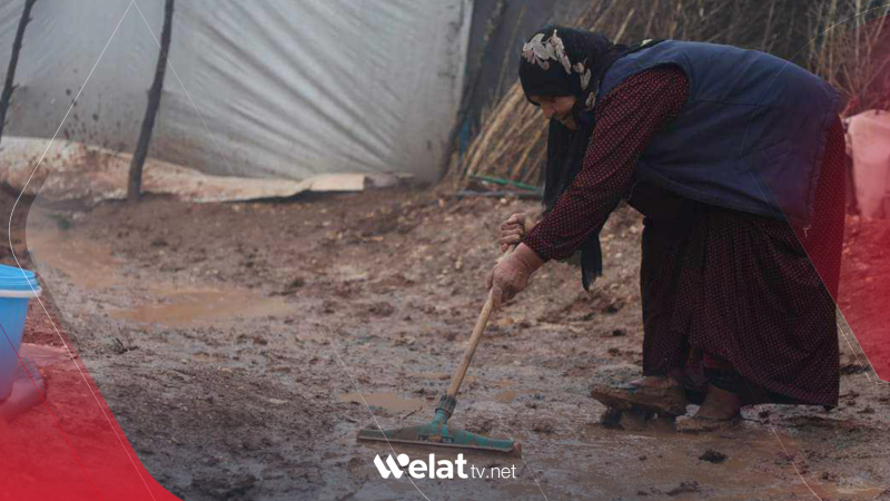 2 milyon derbider li Sûriyê di jiyaneke dijwar de ne