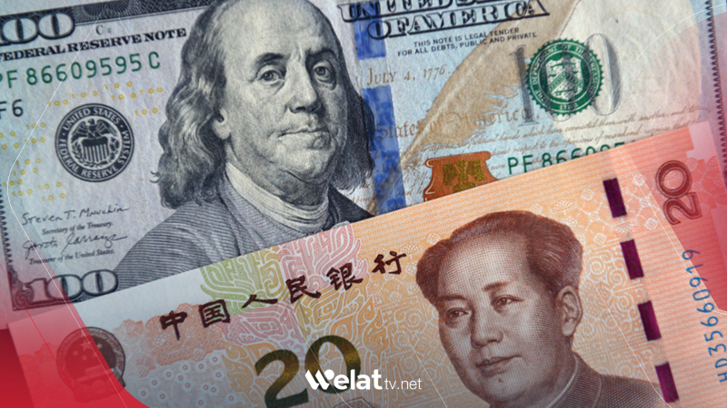 Dolarê Emerîkî bilindtirîn ast li hember Yuanê Çînî tomar kir